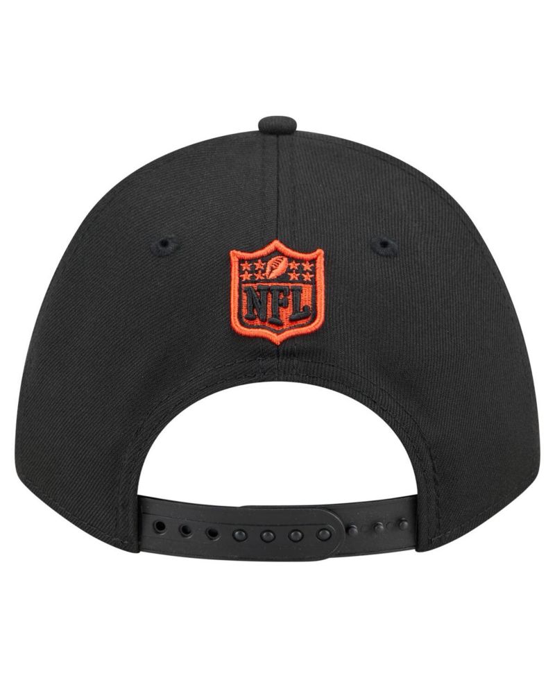 Men's Black Cincinnati Bengals Team Collection 9FORTY M-Crown Adjustable Hat