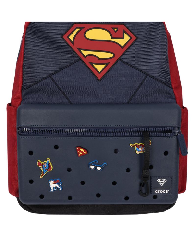 DC Comics Superman x Backpack with Jibbitz Charms