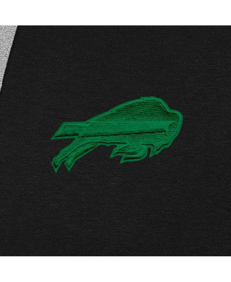 Men's Black Buffalo Bills St. Patrick's Day Victory Pullover Hoodie