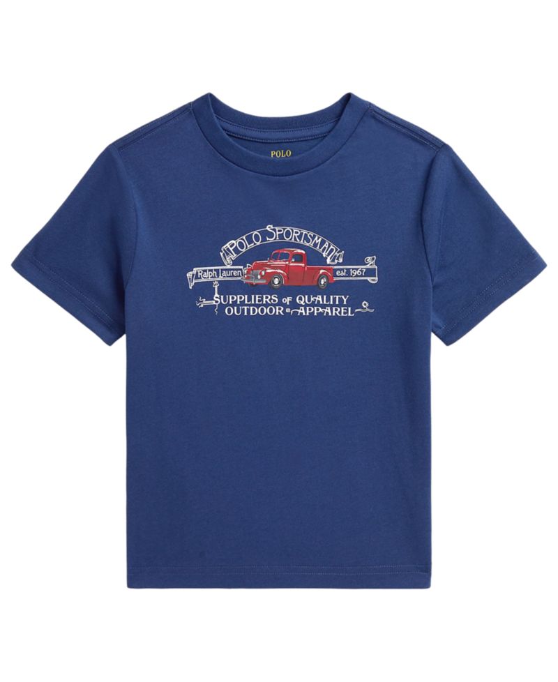 Boys' 2T-7 Polo Sportsman Jersey T-Shirt