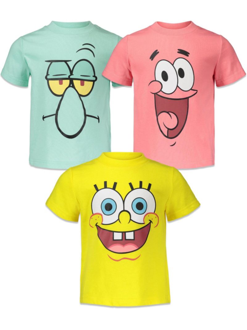 Toddler Boys (2T-4T) 3-Pack Short Sleeve T-Shirts