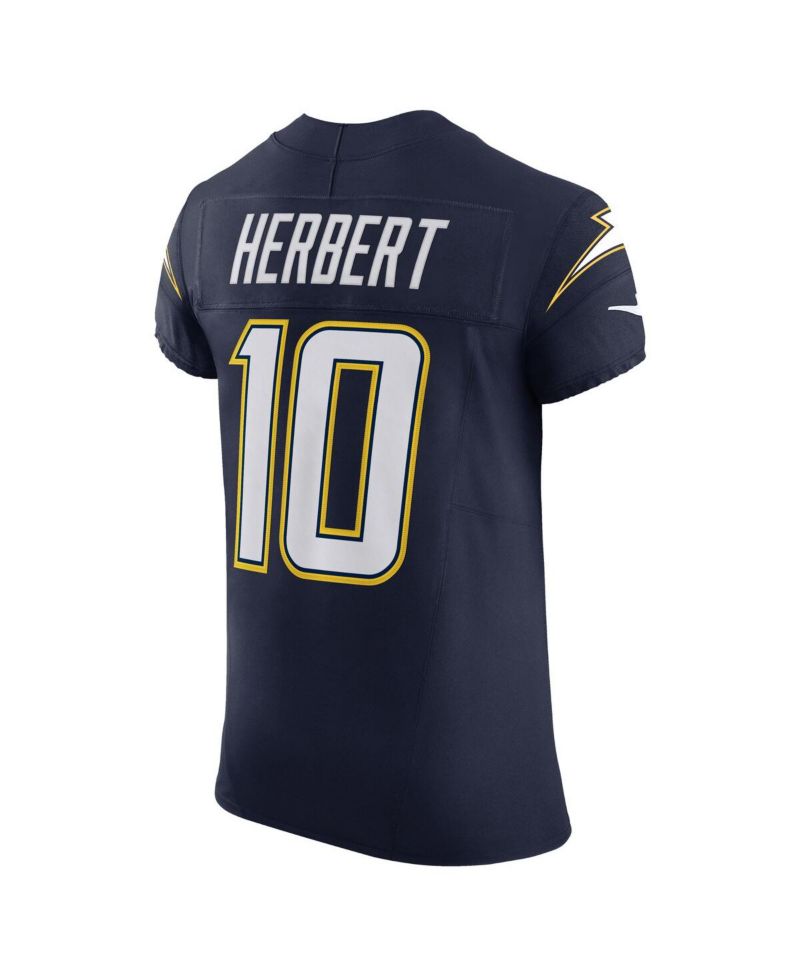 Men's Justin Herbert Navy Los Angeles Chargers Alternate Super Chargers Vapor F.U.S.E. Elite Jersey
