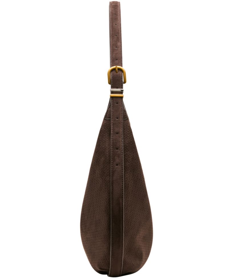 Olga Woven Small Shoulder Handbag
