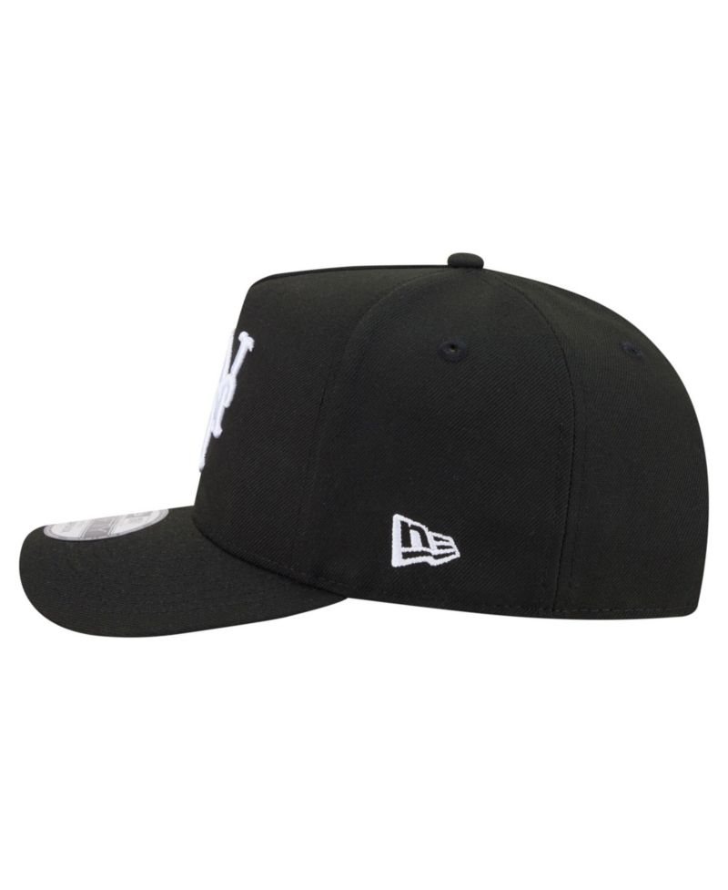 Men's Black New York Mets Motion A-Frame 9FIFTY Snapback Hat