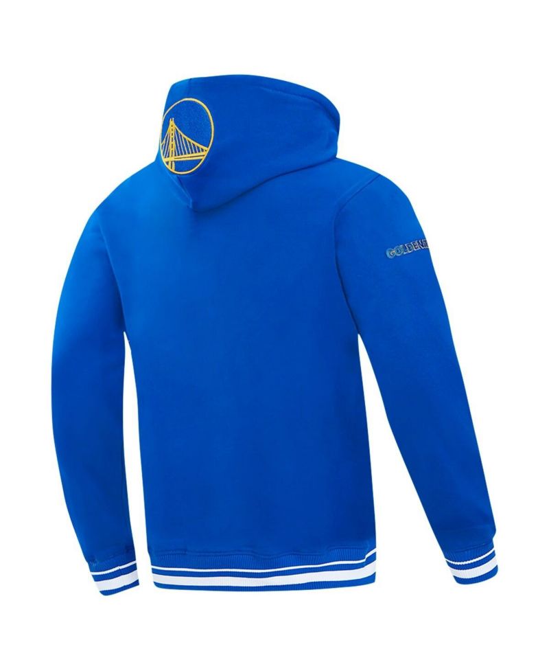 Men's Royal Golden State Warriors Area Code Pullover Hoodie