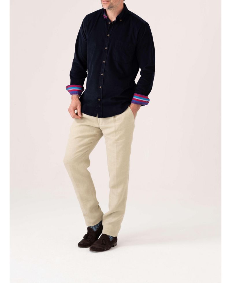 Men's Corduroy Long Sleeve Shirt