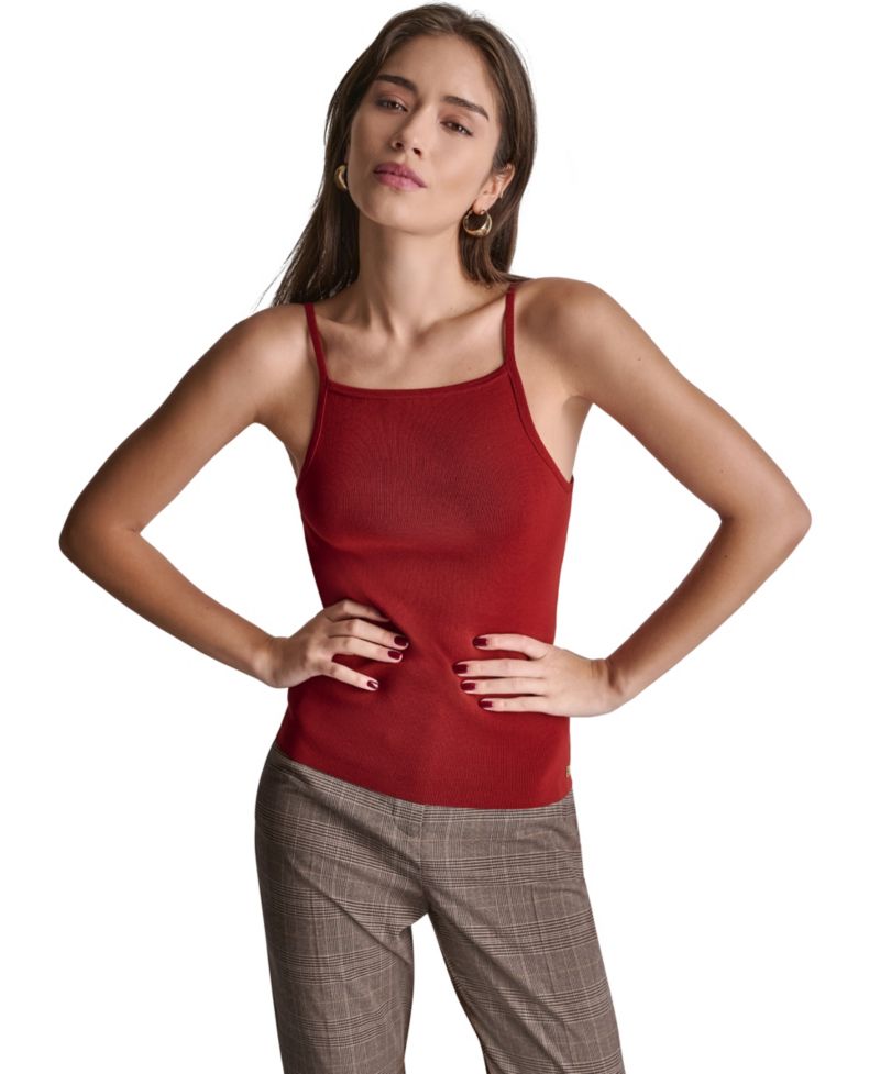 Women's Square Neck Knit Top