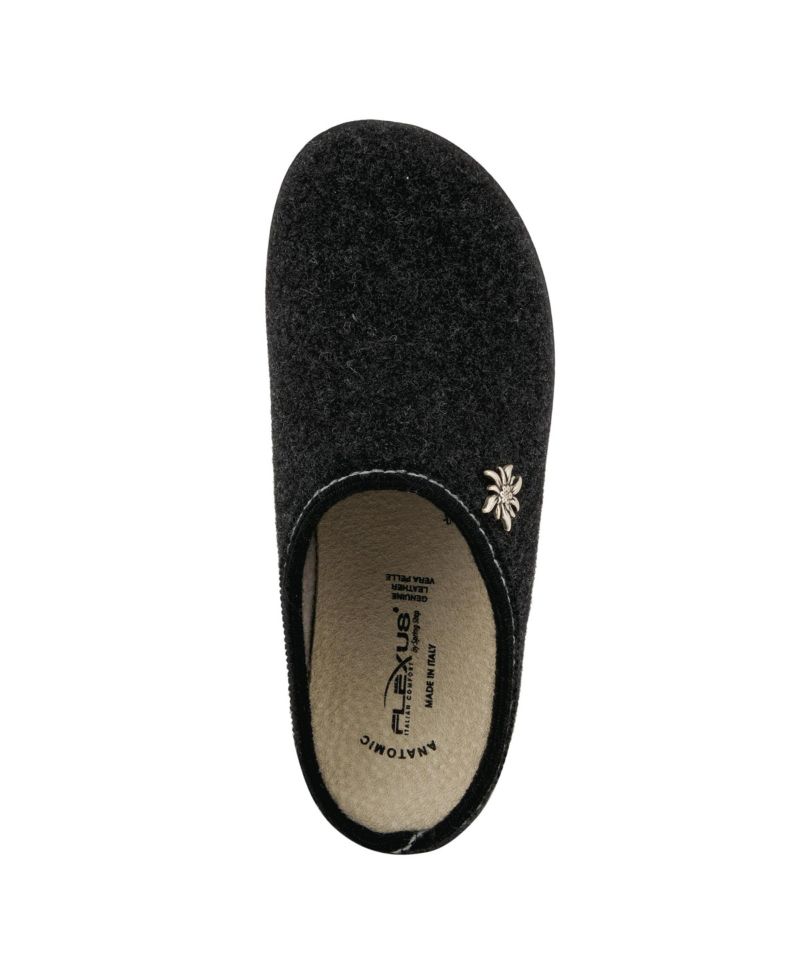 Loralee Women's Closed Back with Rubber Sole