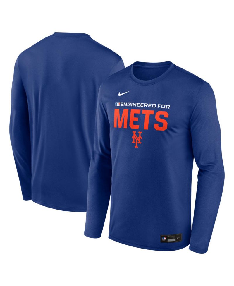 Men's Royal New York Mets Authentic Collection Legend Dri-FIT Long Sleeve T-Shirt