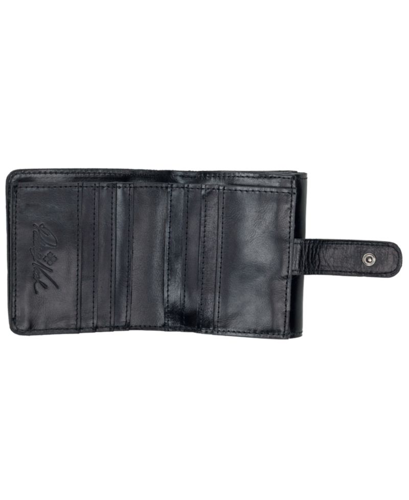 Verla Boxed Full Grain Leather Trifold Wallet