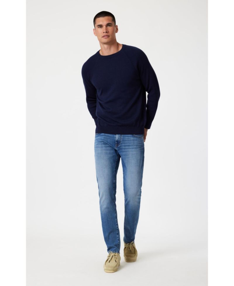 Men's Jake Regular Rise Skinny Leg In Mid Brushed Nashville