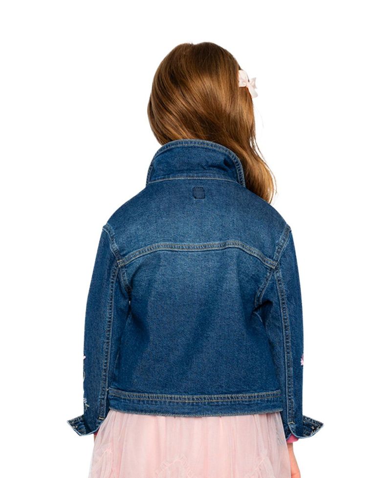 Girl's (6-14) Denim Jacket