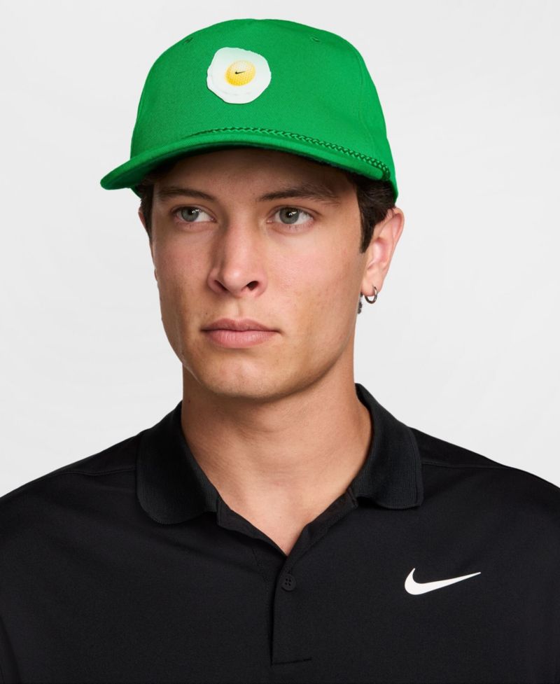 Men's and Women's Golf Green Fried Egg Pro Dri-FIT Snapback Hat