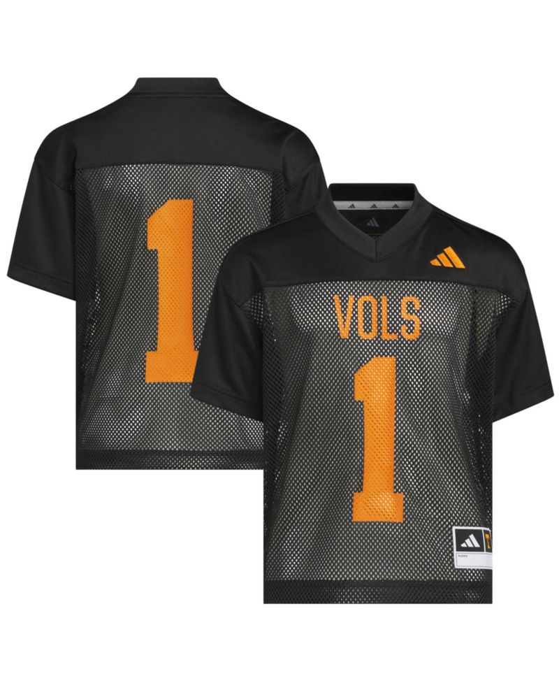 Big Boys and Girls Black Tennessee Volunteers Tailgate Jersey