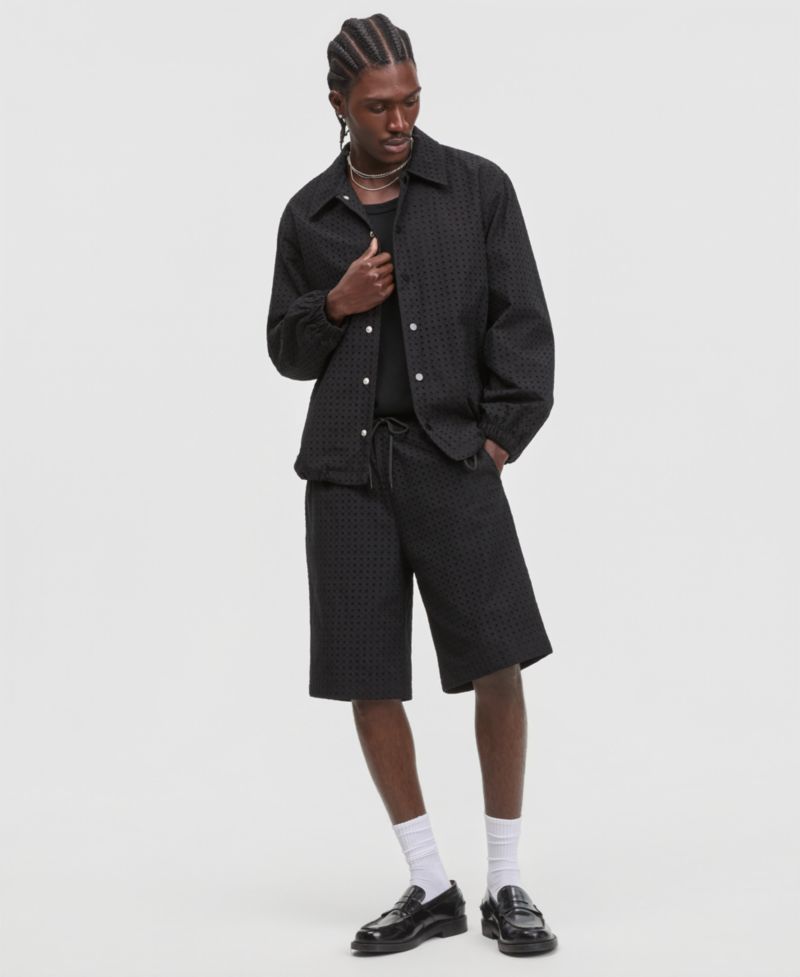 Men's Eyelet 11" Drawstring Shorts