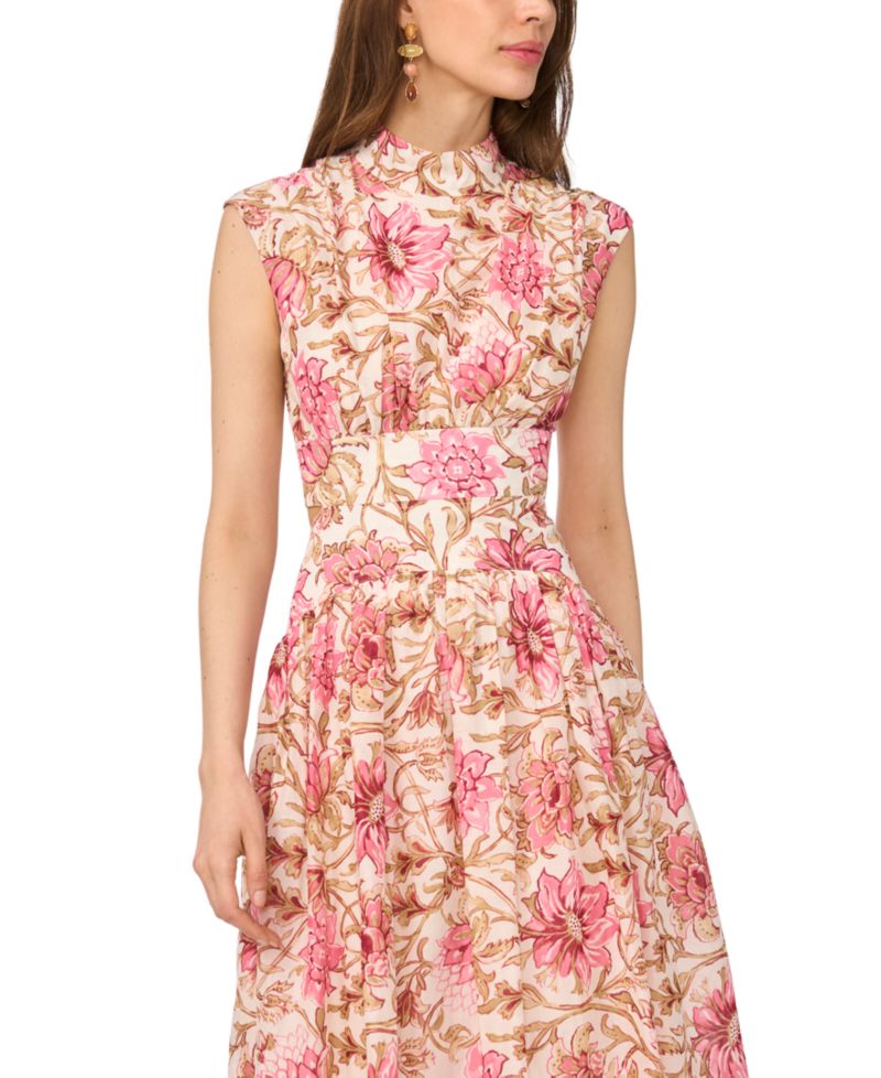 Women's Julianne Printed Cotton Maxi Dress