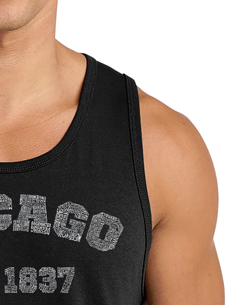 Men's Chicago Est 1837 Vintage Graphic Tank Top