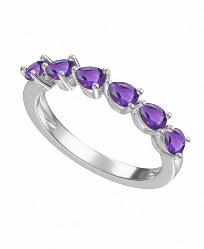 Garnet (1-1/4 ct. t.w.) Ring in Sterling Silver (Also Available in Multi-Stones)