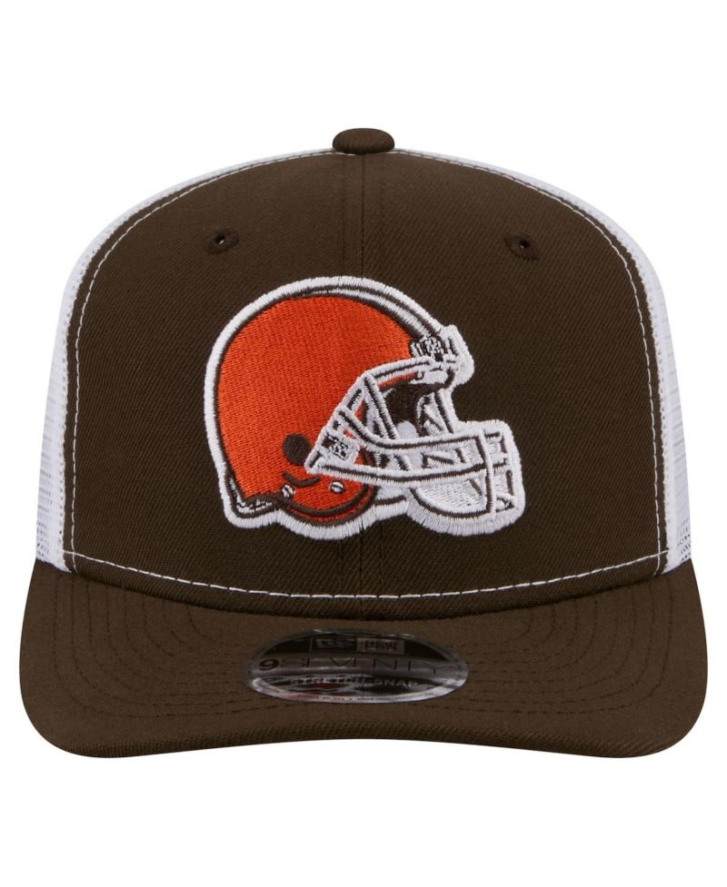 Men's Brown Cleveland Browns 9SEVENTY Trucker Adjustable Hat