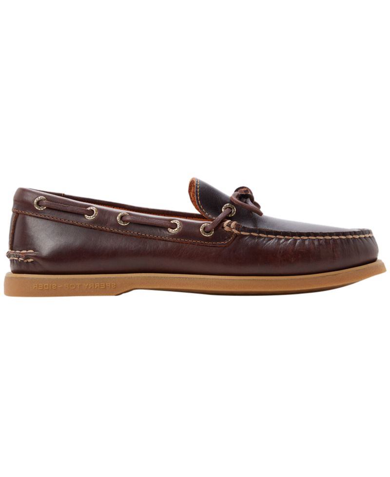 Men's Gold 1-Eye Boat Shoes