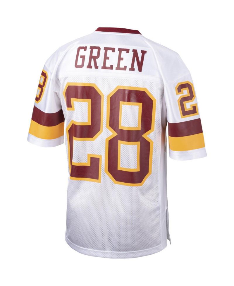 Men's Darrell Green White Washington Football Team 1991 Authentic Throwback Retired Player Jersey