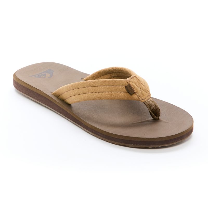 Men's Carver Suede Flip Flops