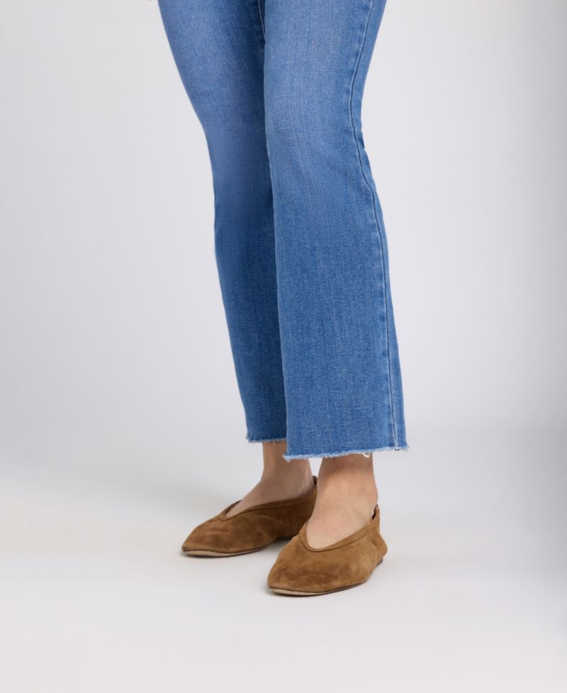 Petite High-Rise Billie Mini Boot Jeans with Lift Tuck Technology