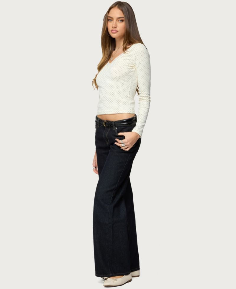Women's Morah Lacey Polka Dot Top