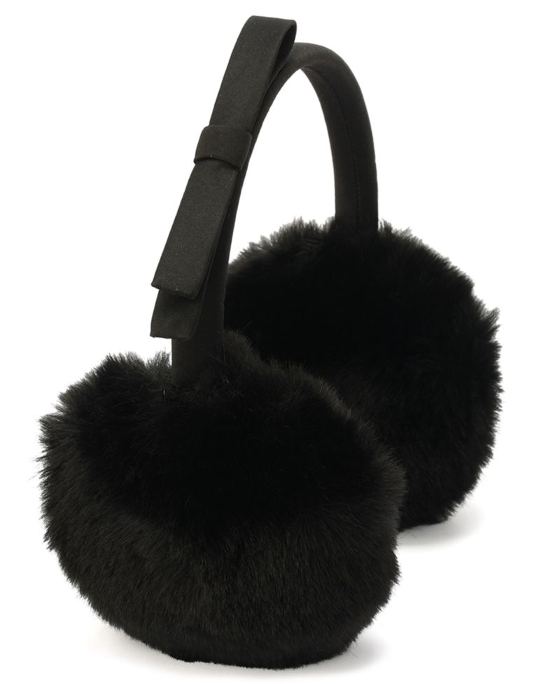 Adjustable Satin Bow Earmuffs