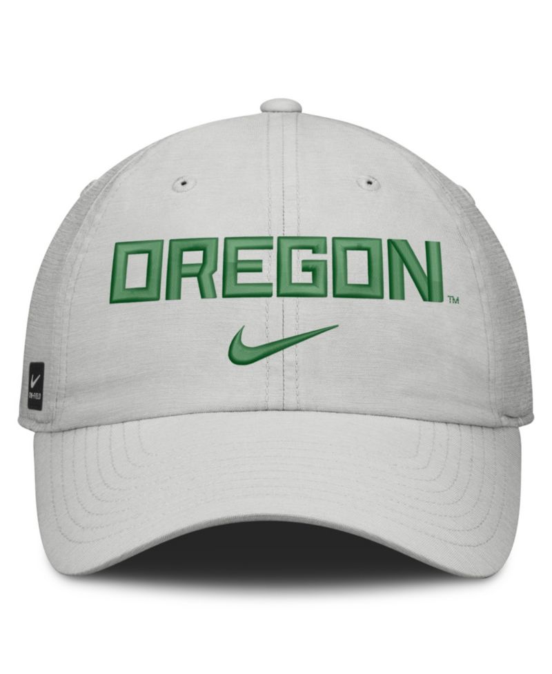 Men's and Women's Gray Oregon Ducks 2026 On-Field Gameday Club Adjustable Hat