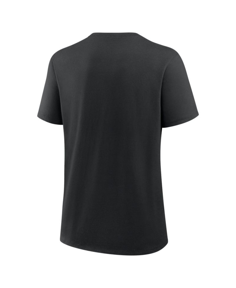 Women's Black Iowa Hawkeyes Primary Logo T-Shirt