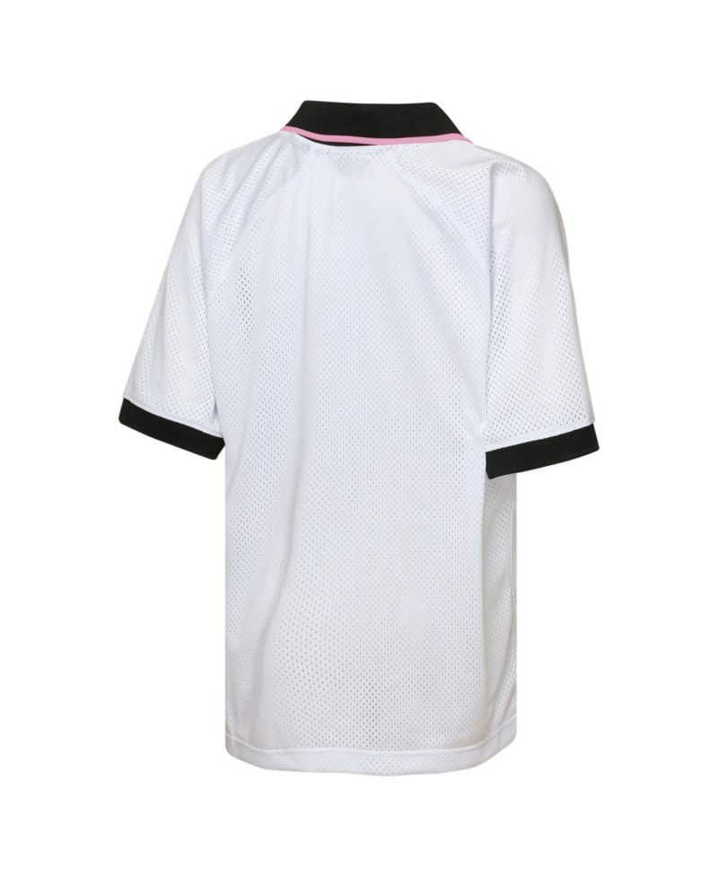 Big Boys and Girls White Inter Miami CF Mesh Raglan T-Shirt