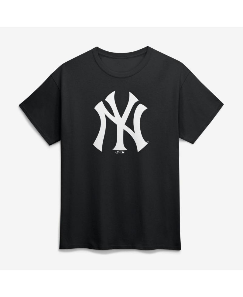 Men's Black New York Yankees Logo T-Shirt