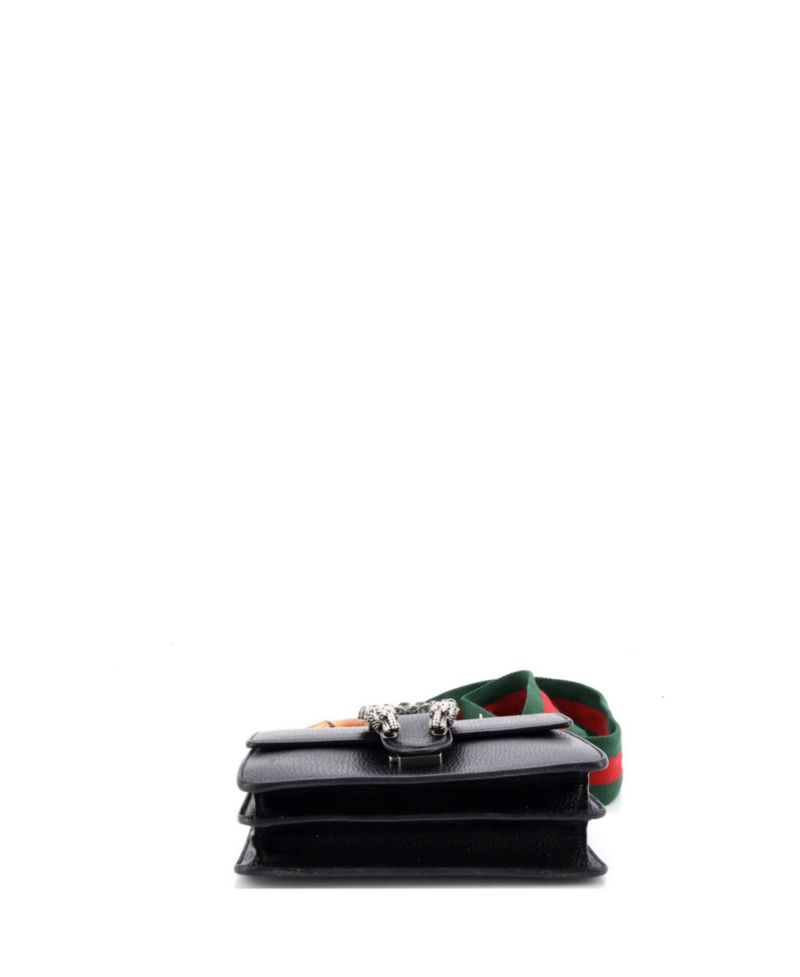 Mini Dionysus Bamboo Top Handle Bag Leather
