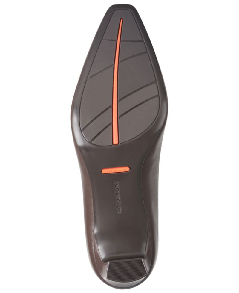 Women's Merida Total Motion Leather Block Heel Pumps
