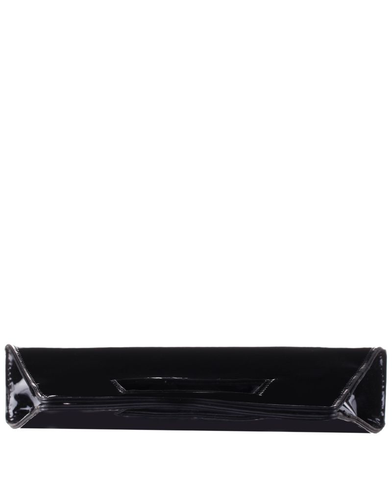 Cut Out Handle Trapezoid Clutch