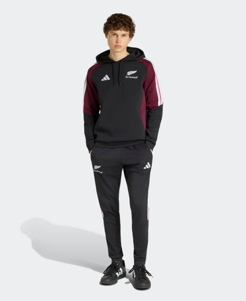 Men's Black/Maroon All Blacks Hoodie