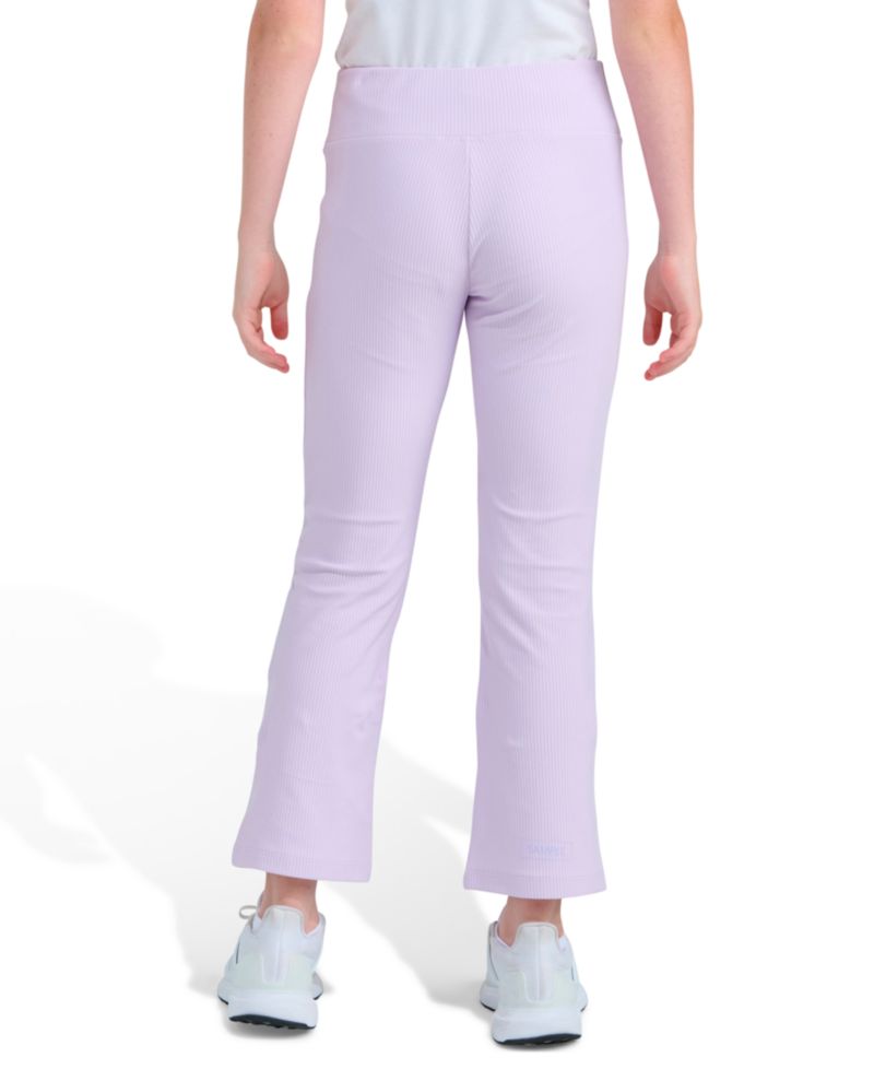 Girls' 8-16 Elastic Waistband Kick Flare Leggings