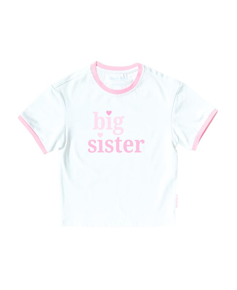 Toddler Girls' 2T-5T Big Sister Graphic Short-Sleeve T-Shirt