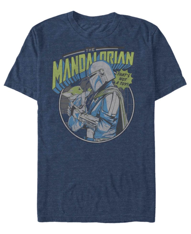 Men's Star Wars Mandalorian Child Hold T-Shirt