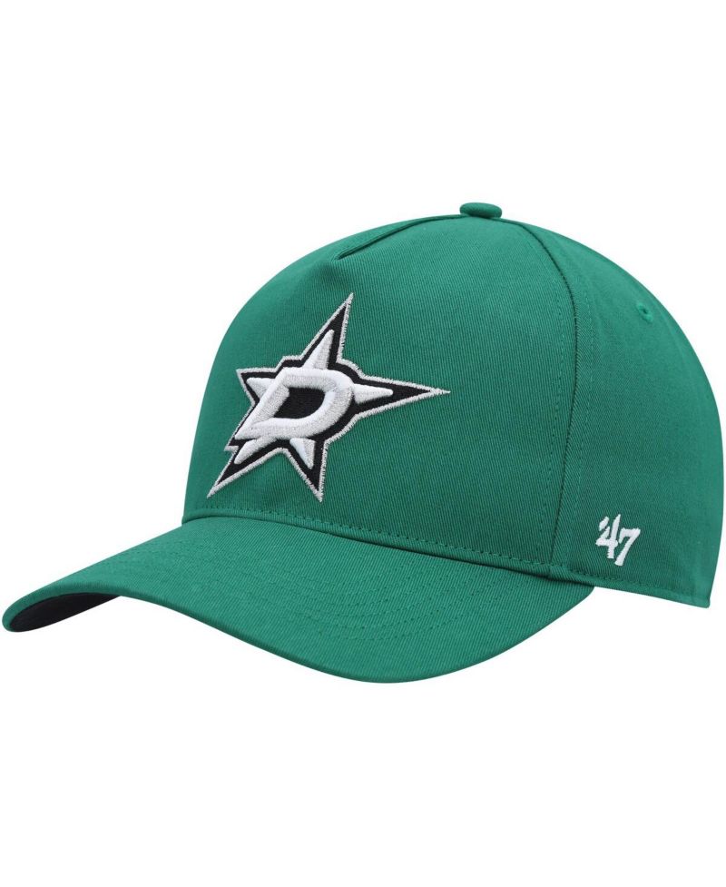 Men's Kelly Green Dallas Stars Primary Hitch Snapback Hat