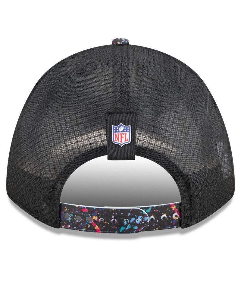 Men's Black New York Jets 2025 NFL Crucial Catch 9FORTY Adjustable Hat