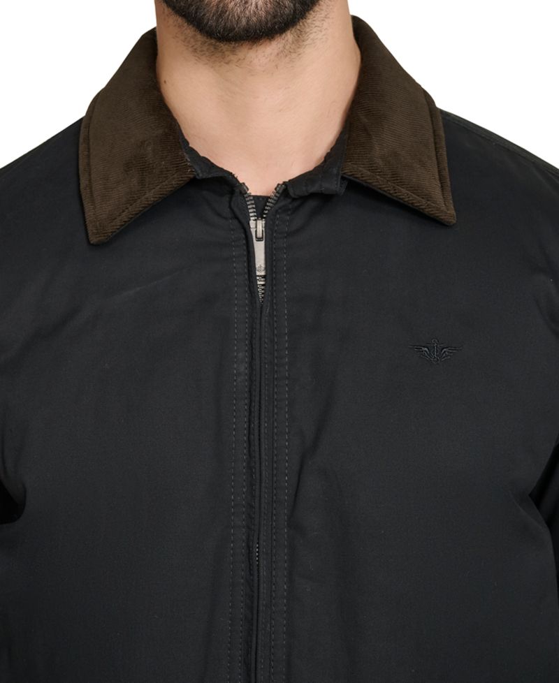 Men's Cotton Twill Bomber Jacket