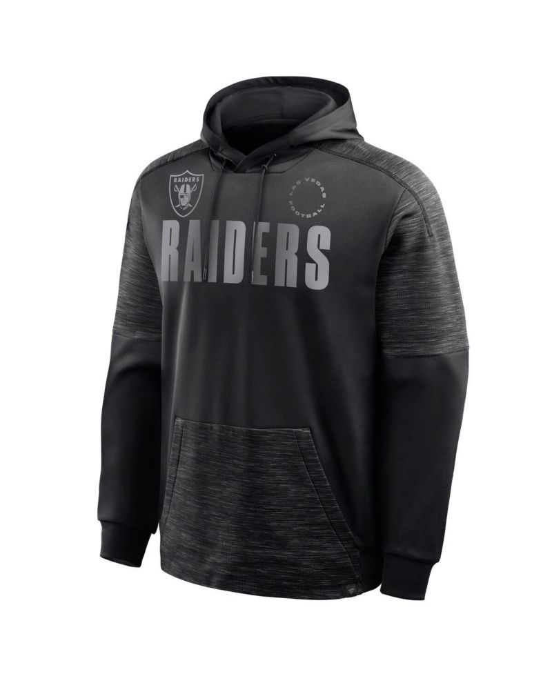 Men's Black Las Vegas Raiders Chip Shot Pullover Hoodie