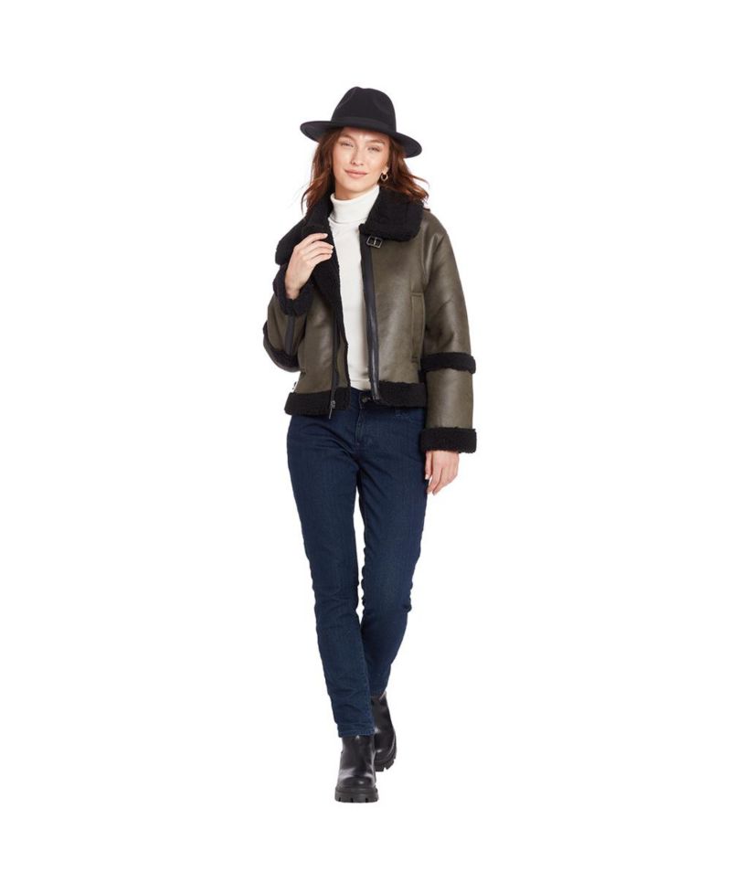 Women's Chloe Faux Shearling Coat