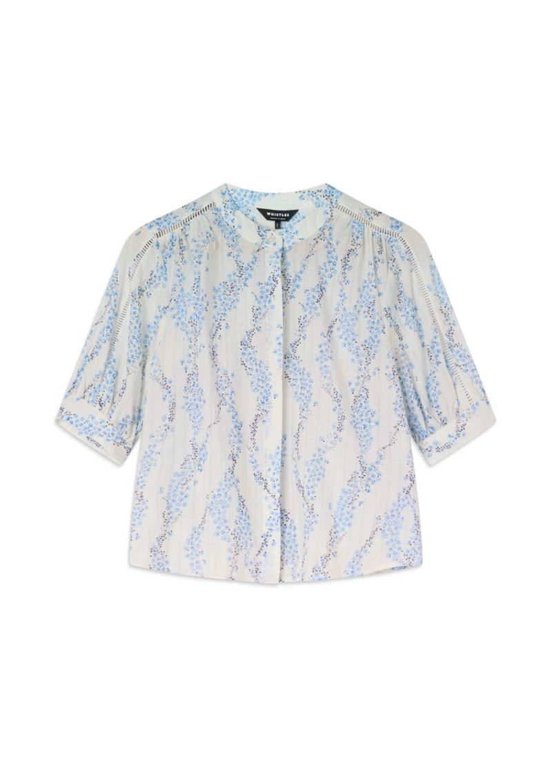 Women's Ditsy Stem Textured Shirt