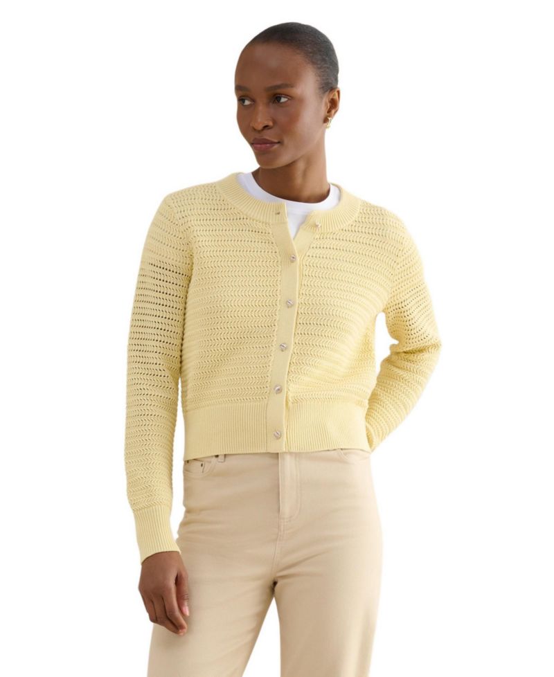 Women's Felicity Regular-Fit Cotton Cardigan