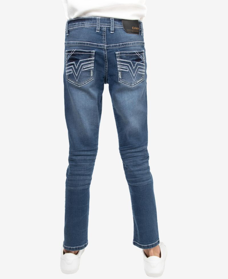 Child Boy's Comfort Stretch Jeans Size 8 - 20