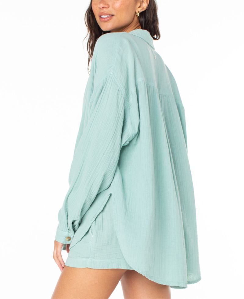 Women's Morning Time Cotton Gauze Shirt