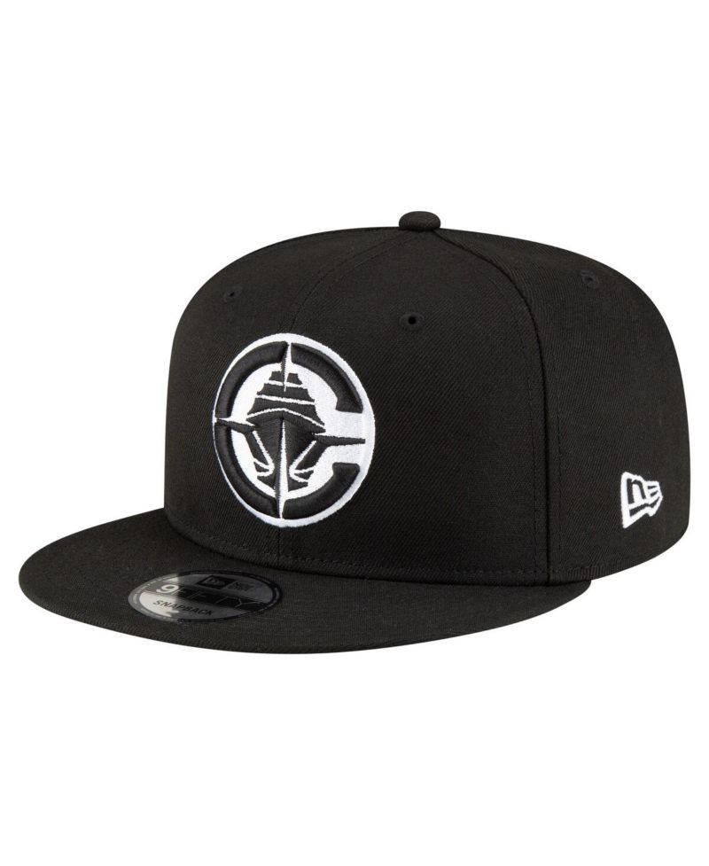 Men's Black LA Clippers 9FIFTY Snapback Hat